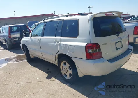 2006 Toyota Highlander Limited V6 из США, поврежденный, VIN JTEDP21A960103552
